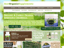 Tablet Screenshot of best-organic-supplements.com